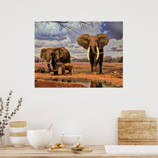 野生生物2 ポスター (キッチン)