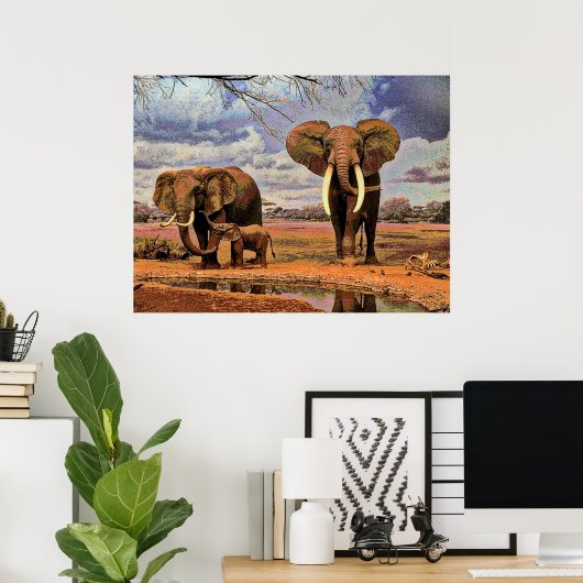 野生生物2 ポスター (ホームオフィス)