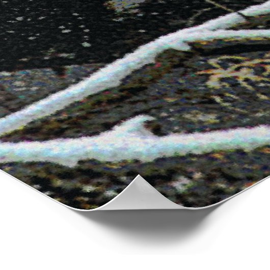 野生生物8 cmyk ポスター (角)