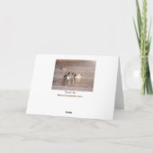 野生生物&アウトドア「愛」カード カード (裏面)