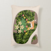 野生生物 アクセントクッション (裏面(縦))