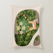 野生生物 アクセントクッション (正面(垂直))