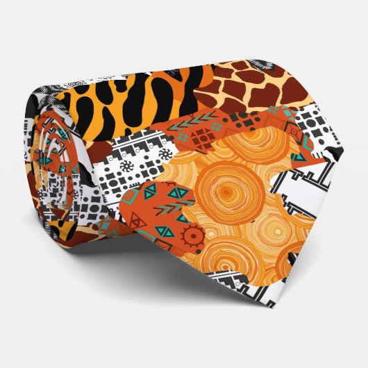 野生生物 ネクタイ (ロール)