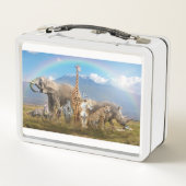 野生生物 メタルランチボックス (裏面)