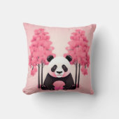 野生生物&自然包装紙 クッション (正面)