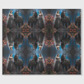 野生生物&自然包装紙 ラッピングペーパー (フラット)