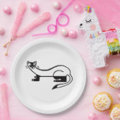 野生生物 – 黒足型FERRET -自然-パーティー ペーパープレート (パーティー)