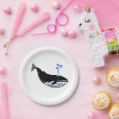 野生生物 – Blue WHALE – 絶滅危惧動物 – パーティー ペーパープレート (パーティー)