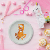 野生生物 – ORANGUTAN – 絶滅危惧動物 – パーティー ペーパープレート (パーティー)