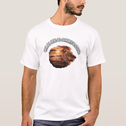 野生生物Tシャツ Tシャツ (正面)