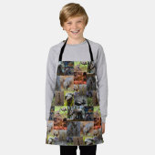 野生疑問に思:オーストラリアのフォトコラージュの魅惑 エプロン (着用した状態)