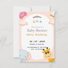 野生的な歓迎の招待状 招待状