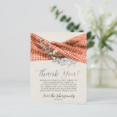 野生素朴の花の性別がサンキューカードを明らかにする。 (スタンド正面)