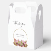 野生素朴の花の結婚花束 フェイバーボックス (オープン)