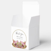 野生素朴の花の結婚花束 フェイバーボックス (オープン)