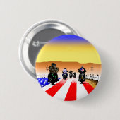 野生色があるために生まれて下さい 缶バッジ (正面&裏面)