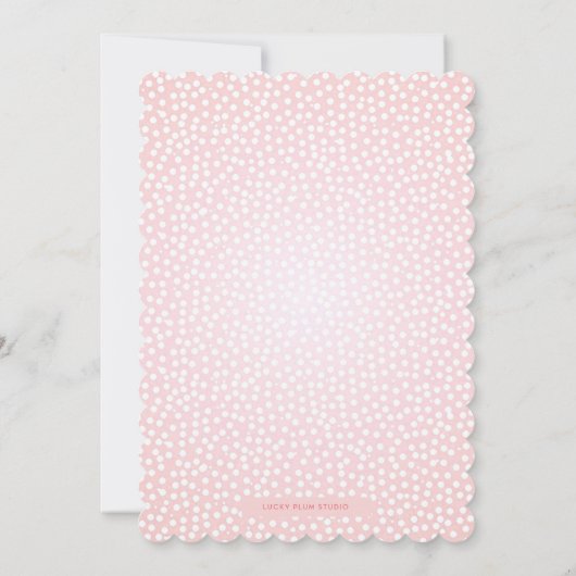 野生花の一口は及び招待状を見ます 招待状 (裏面)