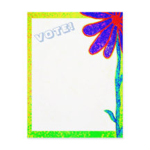 野生花の投票! 郵便はがき