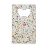 野生花は絹材料、c.1790のために設計します(w/c クレジットカード栓抜き (正面)