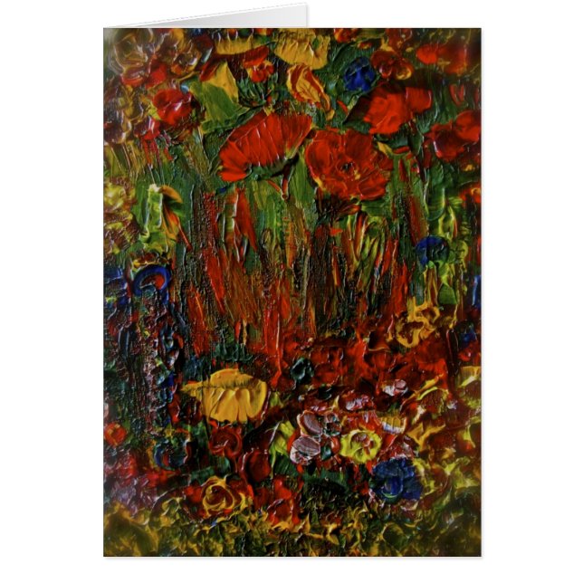 野生花カード (正面)