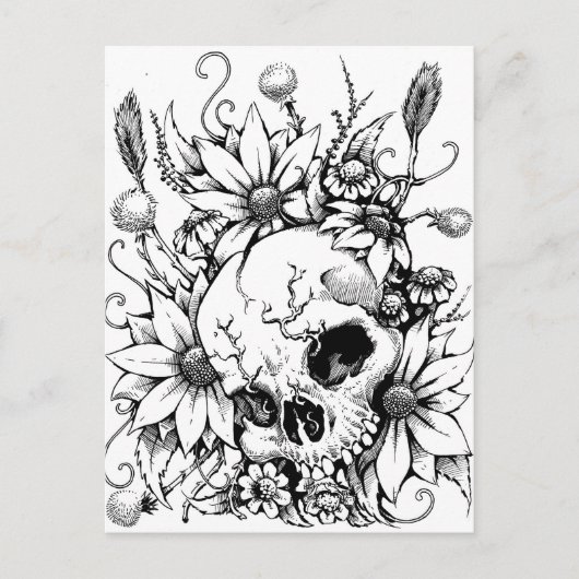 野生花 ポストカード (正面)