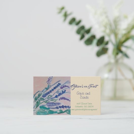 野生花 名刺 (スタンド正面)