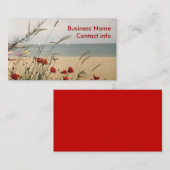 野生花 名刺 (正面/裏面)