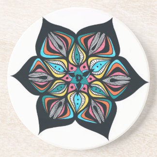 野生花: 着色される精神分析 コースター