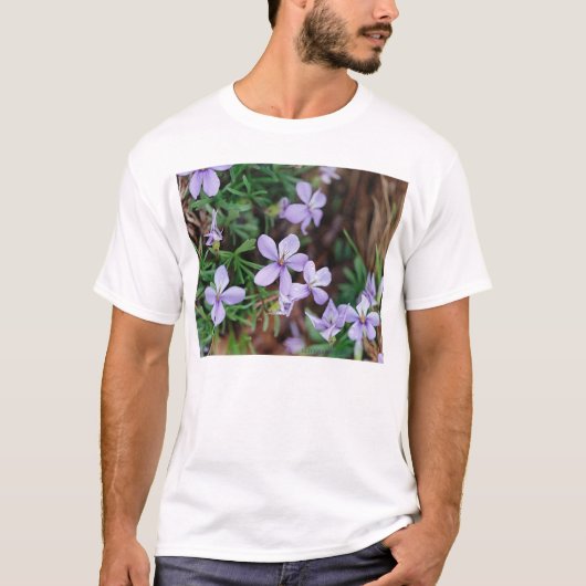 野生花 Tシャツ (正面)