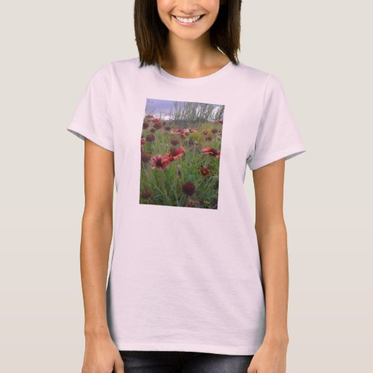 野生花 Tシャツ (正面)