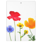 野生草原の花 クリップボード (裏面)