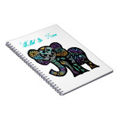 野生象のノート ノートブック (右側)