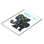 野生象のノート ノートブック (左側)