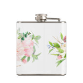 野生赤面植物文字Vモノグラム フラスク (裏面)