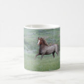 野生走で自由な コーヒーマグカップ (中央)