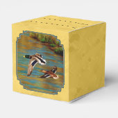 野生飛んでいるのアヒル黄色 フェイバーボックス (裏面サイド)