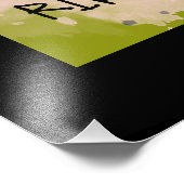 野生馬の行動漫画スタイル フォトプリント            (角)