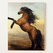 野生馬の飼育 プランナー手帳 (裏面)