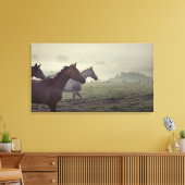 野生馬 キャンバスプリント (インサイチュ (リビング))