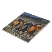 野生馬 タイル (側面)