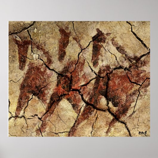 野生馬 ポスター (正面)