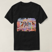 野生馬 Tシャツ (デザイン正面)