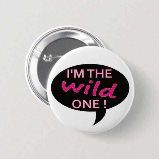 野生 缶バッジ (正面&裏面)