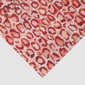 野生CATのオレンジヒョウの皮のアニマルプリント 薄葉紙 (詳細)