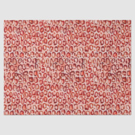 野生CATのオレンジヒョウの皮のアニマルプリント 薄葉紙