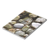 野石、岩、石動揺して、素朴な石 ノートパッド (回転)