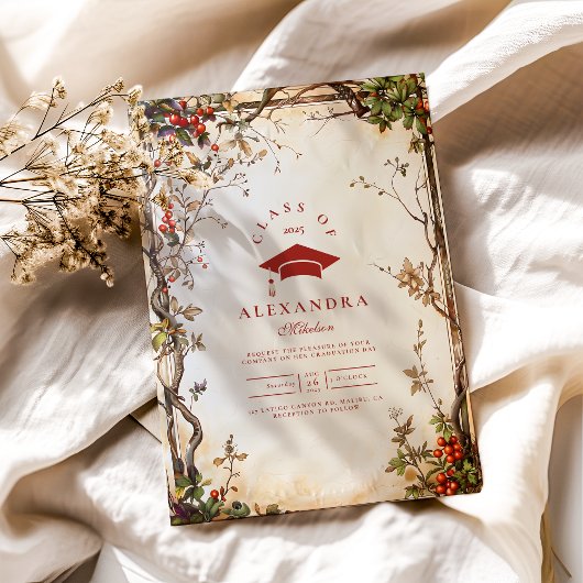 野素朴花卒業党 招待状