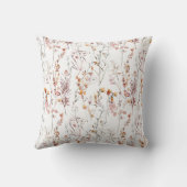 野素朴花模様 クッション (裏面)