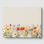 野素朴花秋と夏フローラ結婚ズ ゲストブック (裏面)