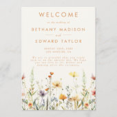 野素朴花結婚の儀式 プログラム (正面)